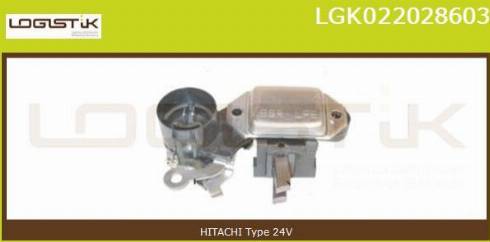 LGK LGK022028603 - Регулятор напряжения, генератор autospares.lv