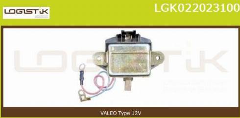 LGK LGK022023100 - Регулятор напряжения, генератор autospares.lv