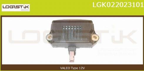 LGK LGK022023101 - Регулятор напряжения, генератор autospares.lv