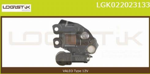 LGK LGK022023133 - Регулятор напряжения, генератор autospares.lv