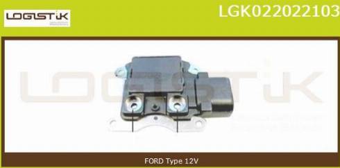 LGK LGK022022103 - Регулятор напряжения, генератор autospares.lv