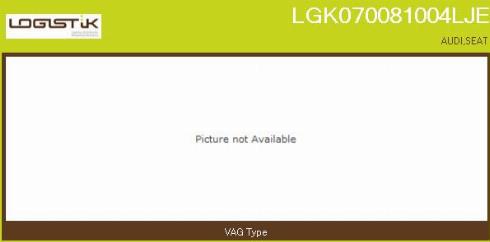 LGK LGK070081004LJE - Турбина, компрессор autospares.lv