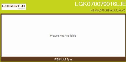 LGK LGK070079016LJE - Турбина, компрессор autospares.lv