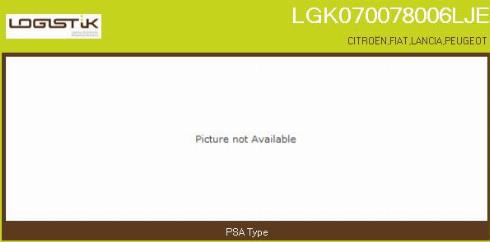 LGK LGK070078006LJE - Турбина, компрессор autospares.lv