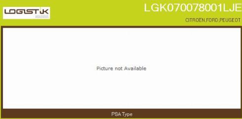 LGK LGK070078001LJE - Турбина, компрессор autospares.lv
