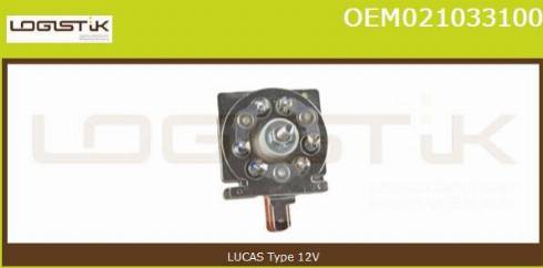 LGK OEM021033100 - Выпрямитель, диодный мост, генератор autospares.lv