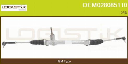 LGK OEM028085110 - Рулевой механизм, рейка autospares.lv