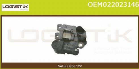 LGK OEM022023146 - Регулятор напряжения, генератор autospares.lv