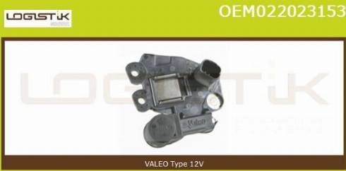 LGK OEM022023153 - Регулятор напряжения, генератор autospares.lv