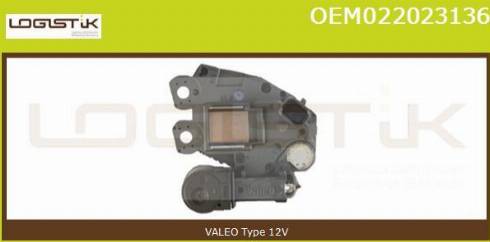 LGK OEM022023136 - Регулятор напряжения, генератор autospares.lv