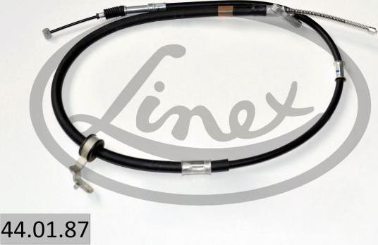 Linex 44.01.87 - Тросик, cтояночный тормоз autospares.lv