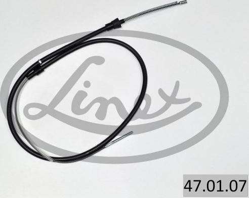 Linex 47.01.07 - Тросик, cтояночный тормоз autospares.lv