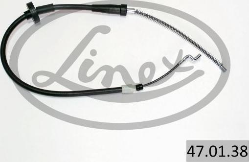 Linex 47.01.38 - Тросик, cтояночный тормоз autospares.lv