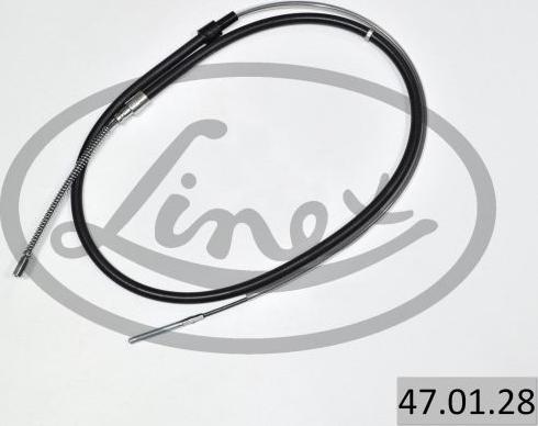 Linex 47.01.28 - Тросик, cтояночный тормоз autospares.lv