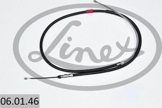 Linex 06.01.46 - Тросик, cтояночный тормоз autospares.lv