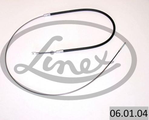 Linex 06.01.04 - Тросик, cтояночный тормоз autospares.lv