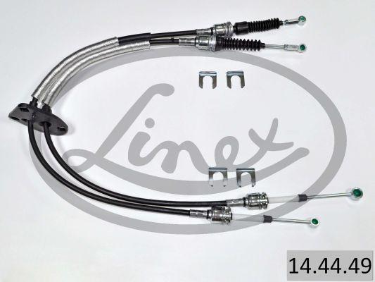 Linex 14.44.49 - Трос, наконечник, ступенчатая коробка передач autospares.lv