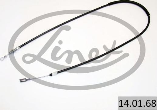 Linex 14.01.68 - Тросик, cтояночный тормоз autospares.lv