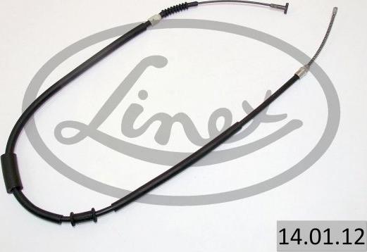 Linex 14.01.12 - Тросик, cтояночный тормоз autospares.lv