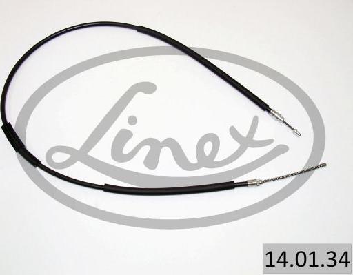 Linex 14.01.34 - Тросик, cтояночный тормоз autospares.lv