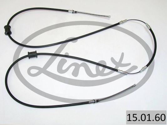 Linex 15.01.60 - Тросик, cтояночный тормоз autospares.lv