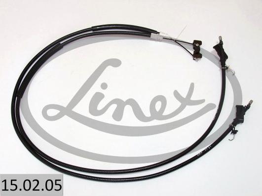 Linex 15.02.05 - Тросик, cтояночный тормоз autospares.lv