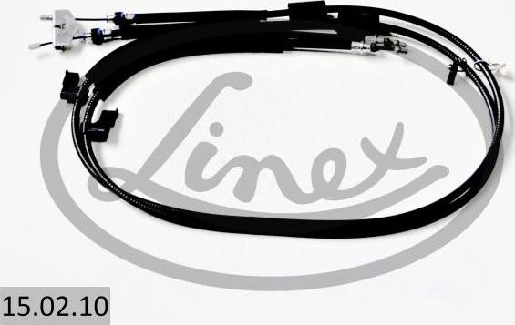 Linex 15.02.10 - Тросик, cтояночный тормоз autospares.lv