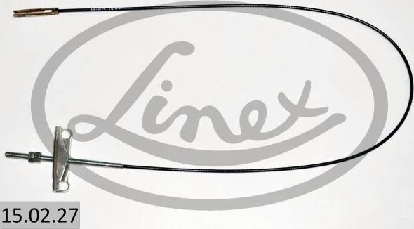 Linex 15.02.27 - Тросик, cтояночный тормоз autospares.lv