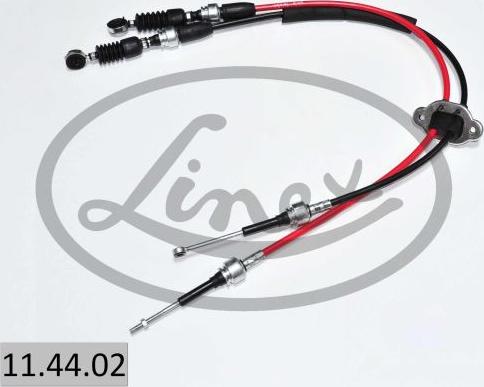 Linex 11.44.02 - Трос, наконечник, ступенчатая коробка передач autospares.lv