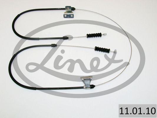 Linex 11.01.10 - Тросик, cтояночный тормоз autospares.lv
