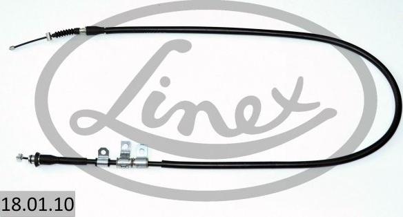 Linex 18.01.10 - Тросик, cтояночный тормоз autospares.lv