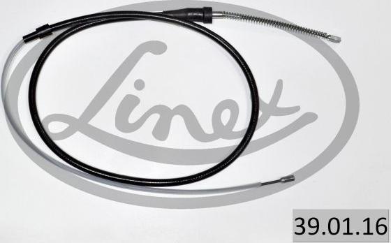 Linex 39.01.16 - Тросик, cтояночный тормоз autospares.lv