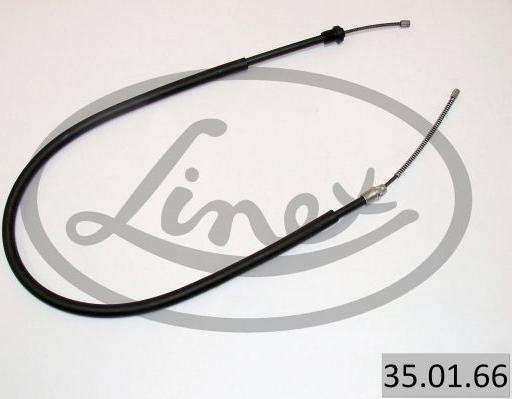 Linex 35.01.66 - Тросик, cтояночный тормоз autospares.lv