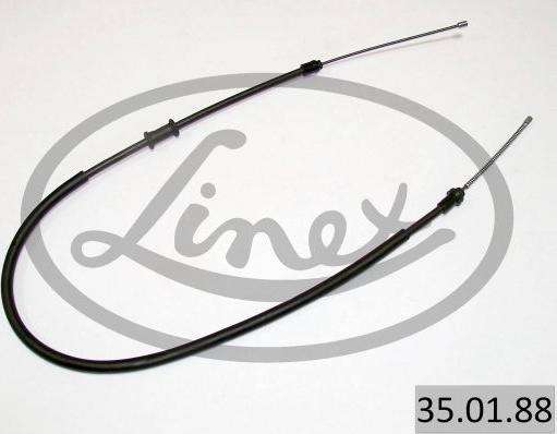 Linex 35.01.88 - Тросик, cтояночный тормоз autospares.lv