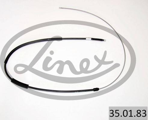 Linex 35.01.83 - Тросик, cтояночный тормоз autospares.lv