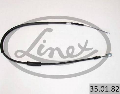 Linex 35.01.82 - Тросик, cтояночный тормоз autospares.lv
