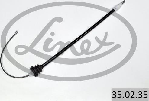 Linex 35.02.35 - Тросик, cтояночный тормоз autospares.lv