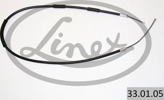 Linex 33.01.05 - Тросик, cтояночный тормоз autospares.lv