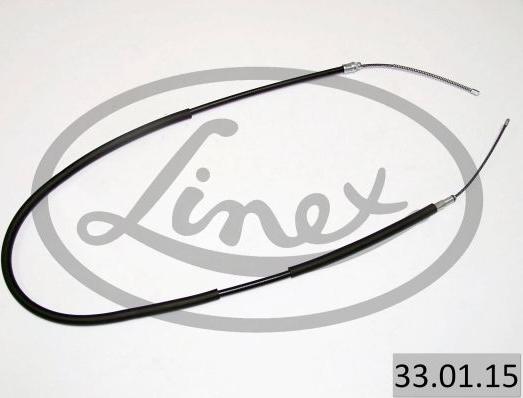 Linex 33.01.15 - Тросик, cтояночный тормоз autospares.lv