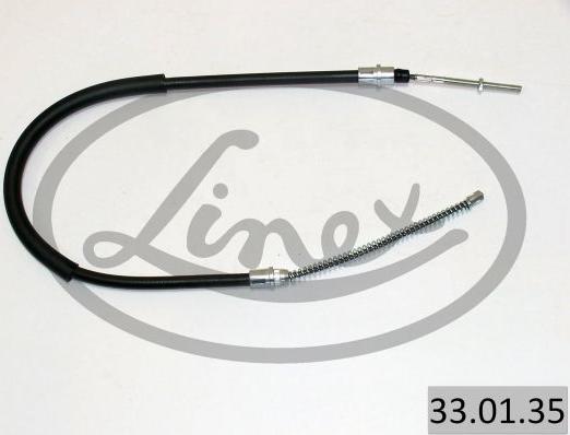 Linex 33.01.35 - Тросик, cтояночный тормоз autospares.lv