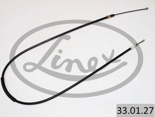 Linex 33.01.27 - Тросик, cтояночный тормоз autospares.lv
