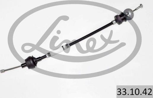 Linex 33.10.42 - Трос, управление сцеплением autospares.lv