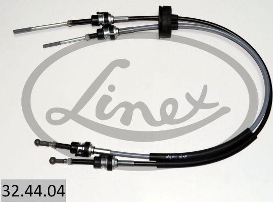 Linex 32.44.04 - Трос, наконечник, ступенчатая коробка передач autospares.lv