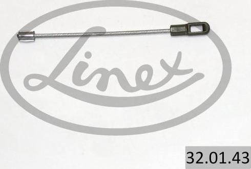 Linex 32.01.43 - Тросик, cтояночный тормоз autospares.lv