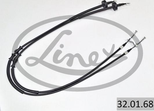 Linex 32.01.68 - Тросик, cтояночный тормоз autospares.lv