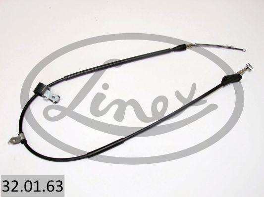 Linex 32.01.63 - Тросик, cтояночный тормоз autospares.lv