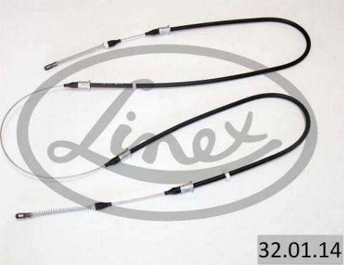 Linex 32.01.14 - Тросик, cтояночный тормоз autospares.lv