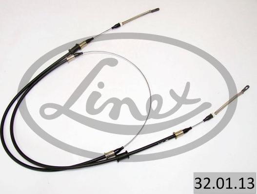 Linex 32.01.13 - Тросик, cтояночный тормоз autospares.lv