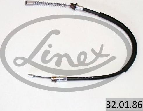 Linex 32.01.86 - Тросик, cтояночный тормоз autospares.lv