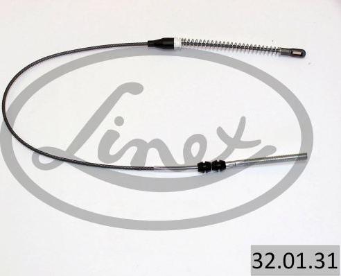 Linex 32.01.31 - Тросик, cтояночный тормоз autospares.lv